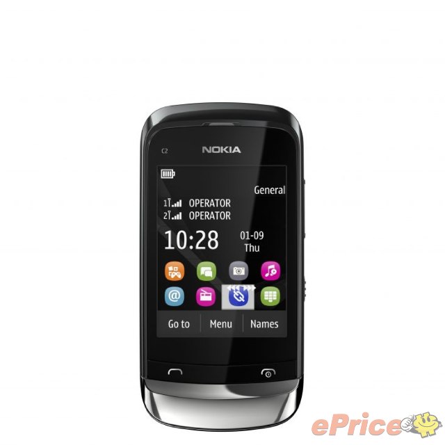 诺基亚 C2-03 发布：触键双输入，双卡双待 S40 手机