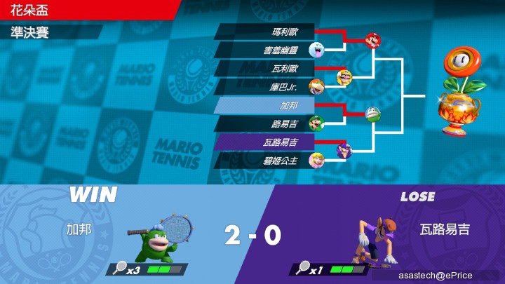 switch游戏分享-独乐乐也可以众乐乐的mario tennis ace