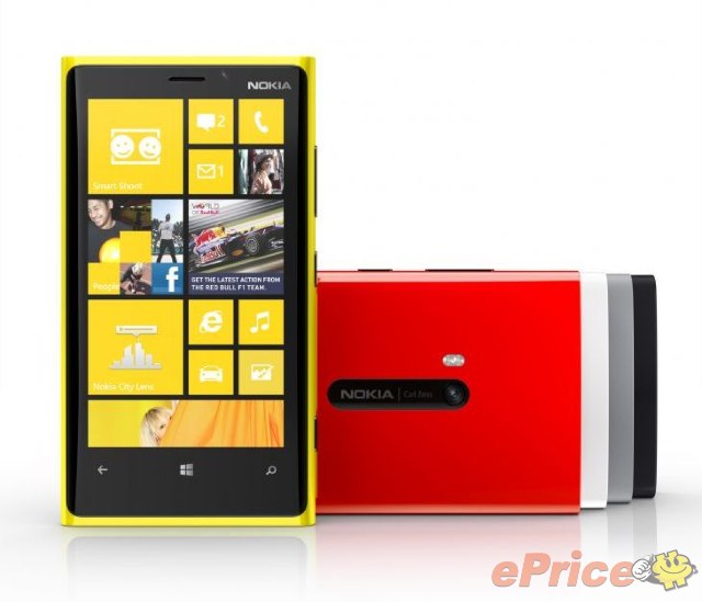 Nokia WP8 雙機：Lumia 920、Lumia 820 誕生