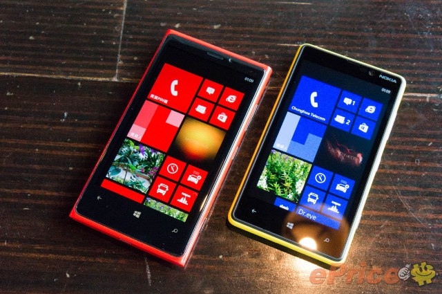 Nokia Lumia 920 / 820 登台　$21,900 預購送無線充電板