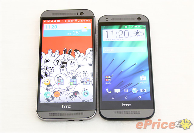 HTC One mini 2也在这里，金属机身+时尚的色彩搭配
