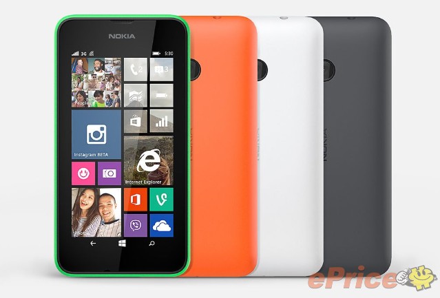 Nokia Lumia 530 Dual SIM 介紹圖片