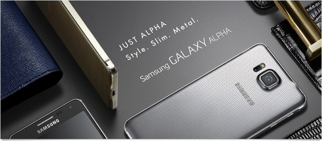 Samsung Galaxy Alpha 介紹圖片