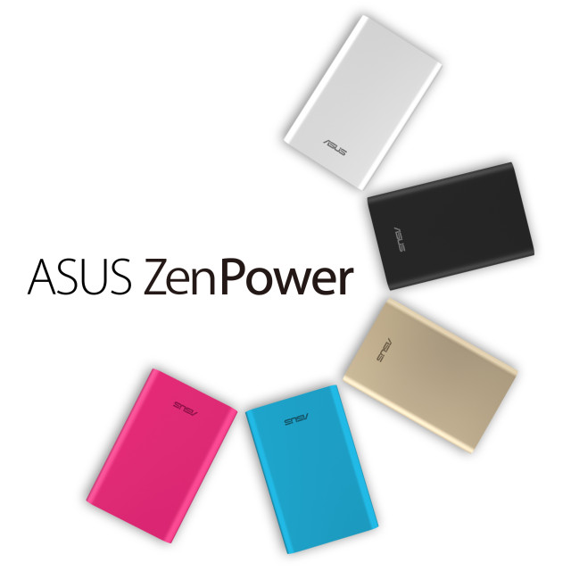 華碩推出行動電源ASUS ZenPower，機身纖薄2.2公分、輕215克，外觀僅約一張名片大小，預計將於3月9日正式發售.jpg