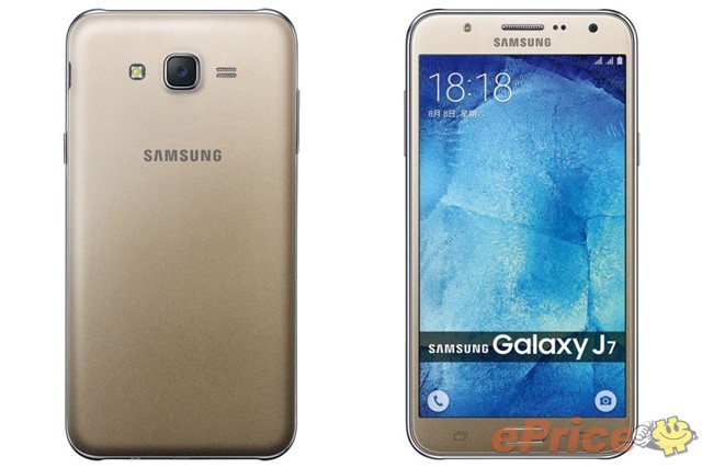 f1.9 大光圈 Samsung Galaxy J7 八月在台上市！
