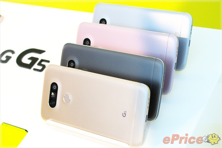 模組化擴充　LG G5 台灣四月上市、售 $23,900 送相機模組