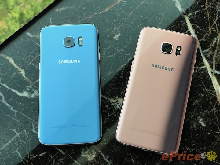 耀眼登台，Samsung S7 Edge 冰湖藍新色直擊 
