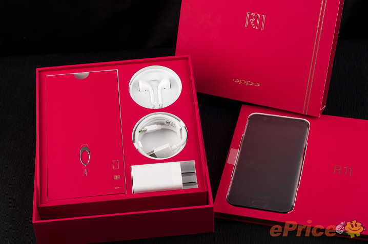 OPPO R11 新色到手！熱力紅實機開箱分享