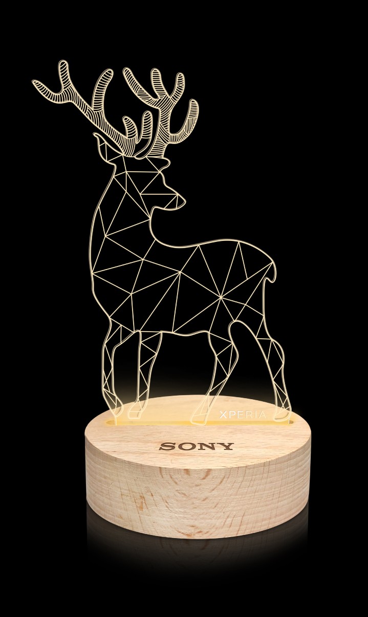 圖說三、購買Sony Mobile XZ系列指定手機，即可獲得SONY聖誕麋鹿夜燈.jpg