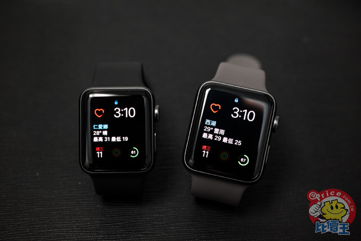 新一代 Apple Watch Series 3 升級開箱分享