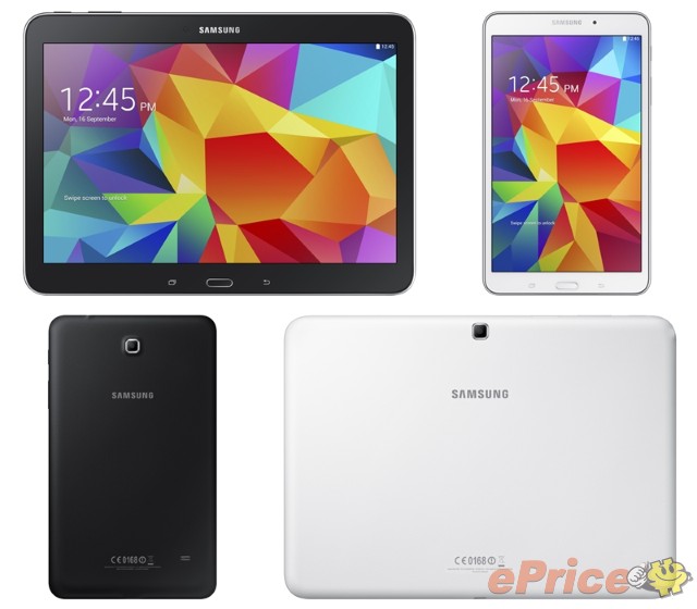 升級 4G 四核心：三星 Galaxy Tab 4 平板新系列登場
