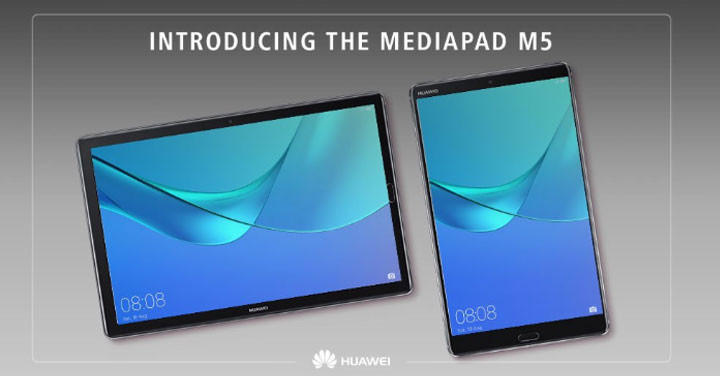2K 螢幕、麒麟 960 處理器，華為發表 MediaPad M5 系列平板
