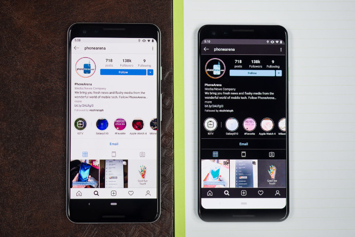 Android 改用暗黑色主題！實測省電高達 50%