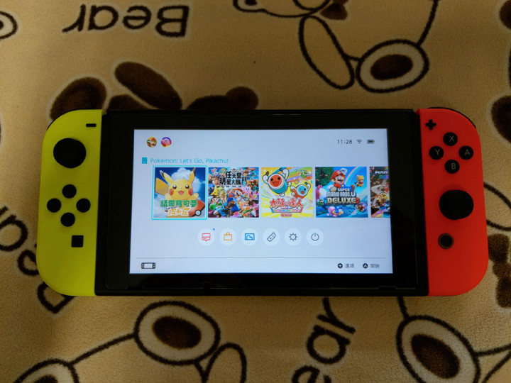 Nintendo Switch終於更新中文介面啦(系統版本號7.0.0)