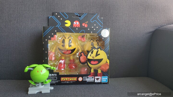 【開箱】萬代S.H.Figuarts 小精靈 Pac-man！！！