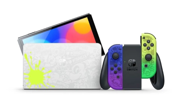 任天堂推出以《斯普拉遁3》為主題的 Nintendo Switch OLED 遊戲主機