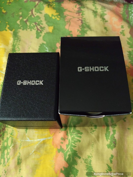 開箱Casio G-Shock DW6900B-9 狐火系列