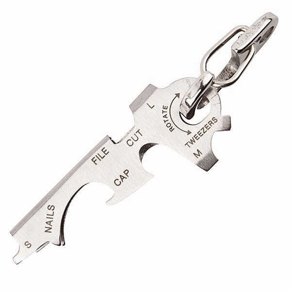 True Utility Keytool 8合1迷你鑰匙圈工具組