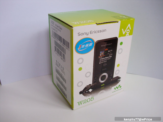 "My First Walkman Phone"  SE W205 低價音樂機評測