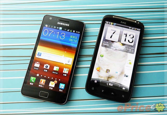 Sensation VS. Galaxy S II（上）：外型、效能、照相