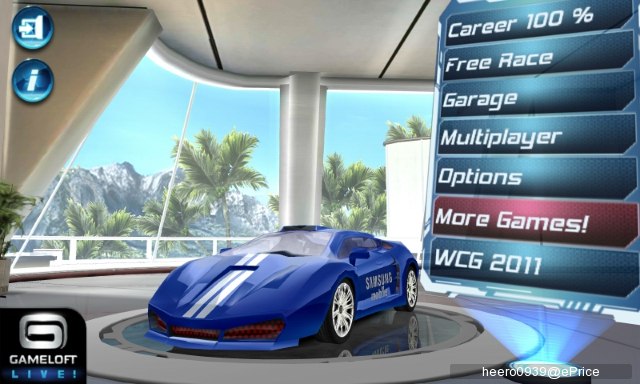 關於Samsung Galaxy S2 的遊戲:Asphalt 6 WCG_Galaxy S2