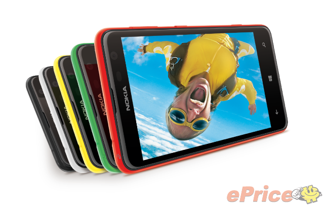 Nokia Lumia 625 發表：4.7 吋螢幕、五色背蓋 