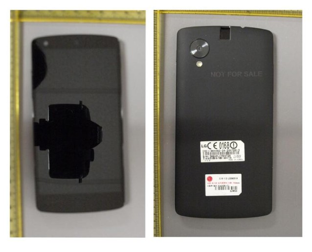 規格不及 LG G2？Google Nexus 5 諜照流出