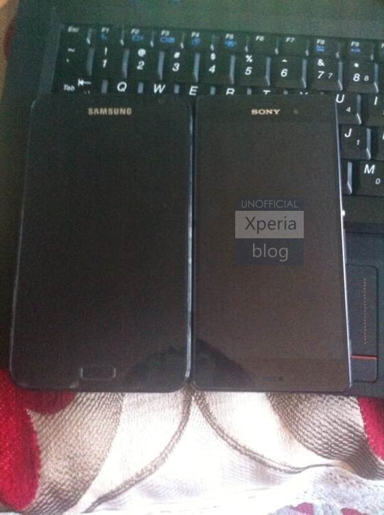 Sony Z3 實機照全都露，長度跟三星 Note 相當！