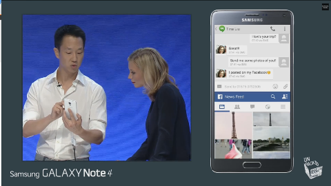 UNPACKED 中文直播 LIVE！擷圖分享抽 GALAXY Note 4