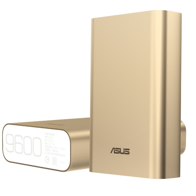 ASUS ZenPower行動電源兼具工藝美學元素與實用性能，小巧身型蘊藏高達9600mAh的超大電量，支援2.4A極速快充，超高充電效率可縮短充電時間.jpg