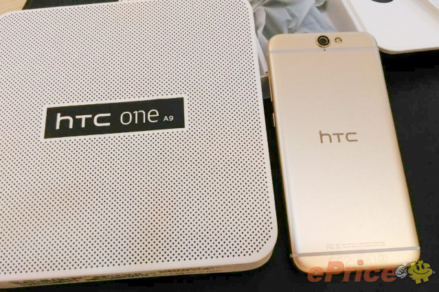HTC A9 黃晶金、M9s 雙雙到貨