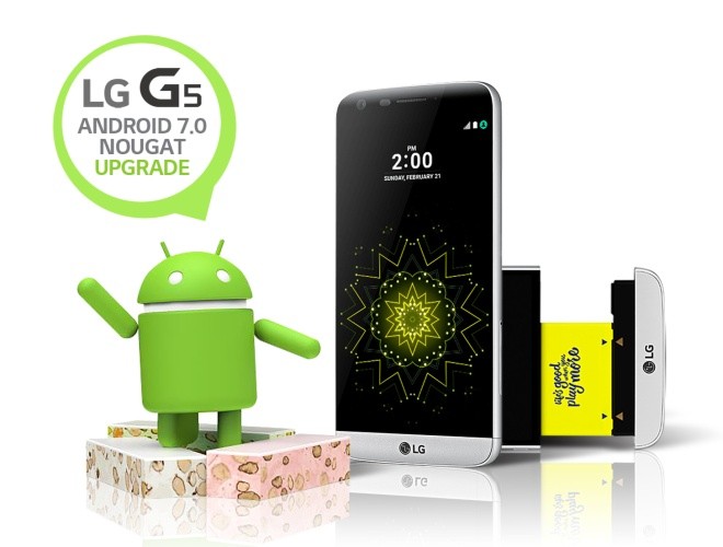 LG G5 台灣宣佈開放 Android 7.0 升級