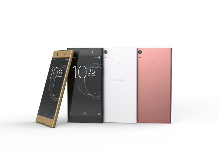 Xperia™ XA1 Ultra超級中階手機，將於2017年春季上市，搭配內建Android N作業系統，提供白色、黑色、粉紅、金色等現代感十足的選色.jpg