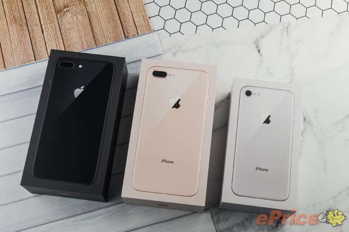 三色款式齊聚一堂，iPhone 8、iPhone 8 Plus 火熱開箱！