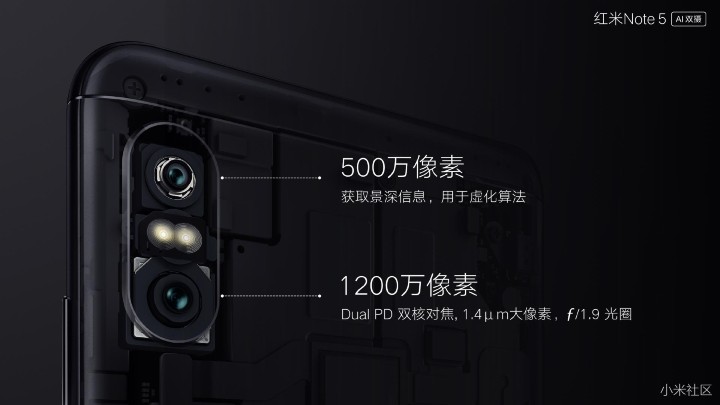 Xiaomi 紅米 Note 5 (6GB+64GB) 介紹圖片