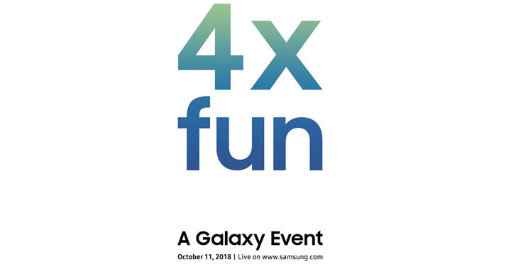 帶來「四倍樂趣」 ，三星確認將在 10/11 揭曉 Galaxy 新機