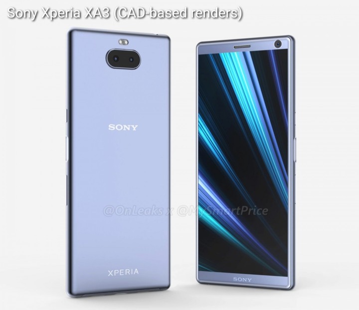方正有型的 Sony Xperia XA3 突然現身：360 度影片無死角！