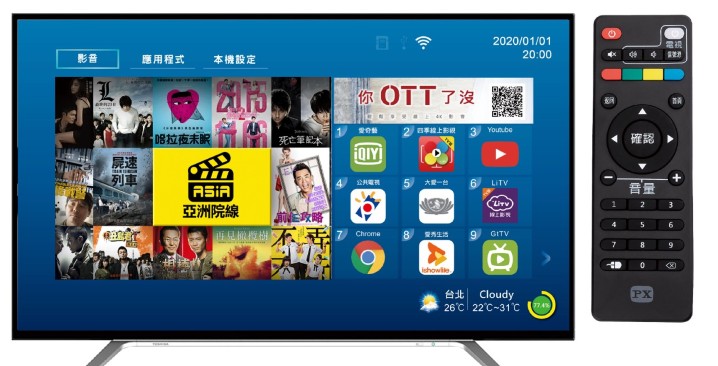 新聞照片1：OTT電視化  亞太電信攜手大通電子推出超高CP質「Gt TV智慧電視盒影視包」.jpg
