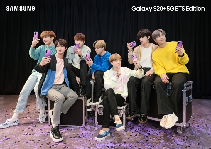 【新聞圖片1】Galaxy S20+5G與Galaxy Buds+BTS Edition以BTS及粉絲為靈感，為裝置注入令人耳目一新的設計.jpg