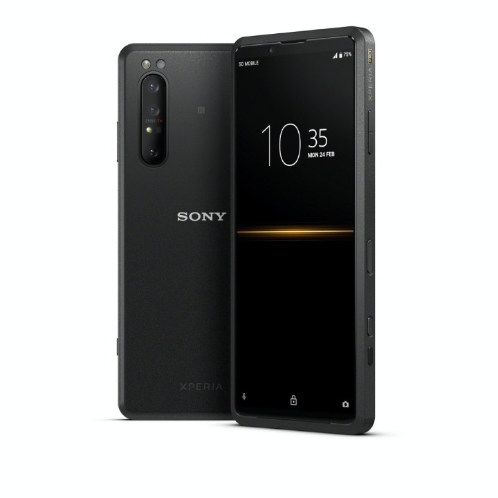 圖說、Xperia-PRO為5G雙模智慧手機，可同時支援Sub-6與mmWAVE.jpg