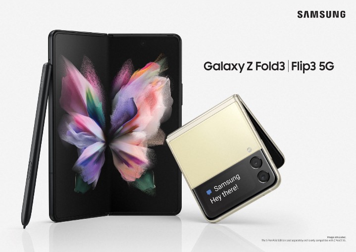 全球首款防水摺疊旗艦：Samsung Galaxy Z Fold 3 5G、Z Flip 3 5G 正式發表