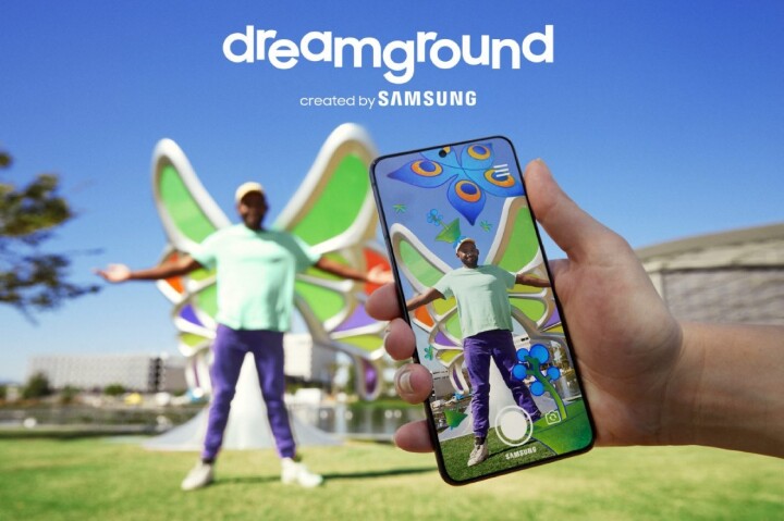 三星以名為「Dreamground」App展示擴增實境體驗