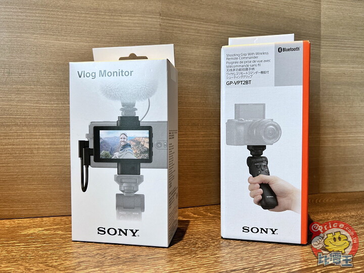 Pro-I 好夥伴：SONY GP-VPT2BT 藍牙手把與Vlog Monitor 外接螢幕開箱試玩