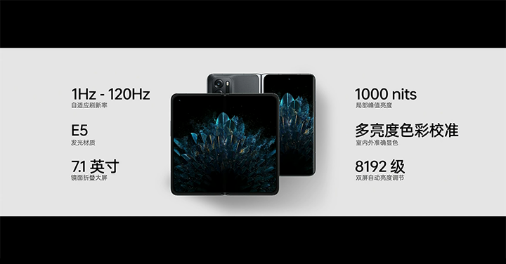 OPPO Find N 正式發表，33,600 台幣起 12/23 於中國上市