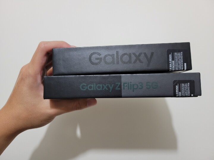 新年換新機！Galaxy Z Flip 3 開箱了！！