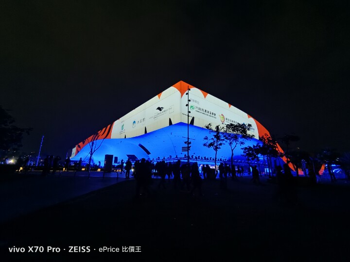 用 vivo X70 Pro 紀錄 2022 台灣燈會...的一半