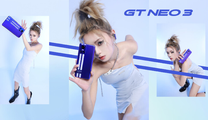 realme GT Neo 3 將在 3 月 22 日發表，外型與新色提前曝光