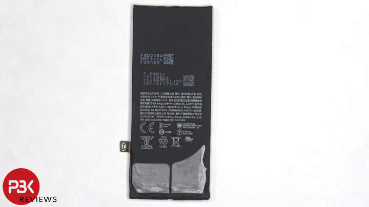 iPhone SE 2022 拆機，電池容量小小升級
