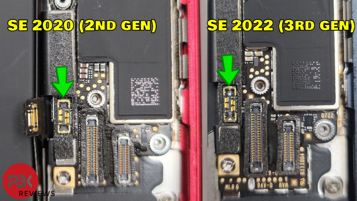 iPhone SE 2022 拆機，電池容量小小升級