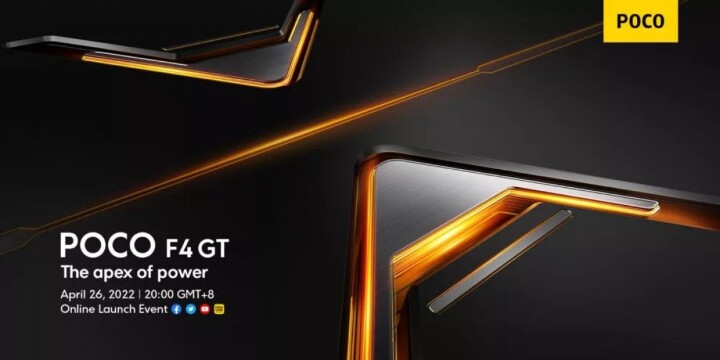 POCO 將在 4 月 26 日發表 F4 GT 手機，可能是紅米 K50 電競版的國際版